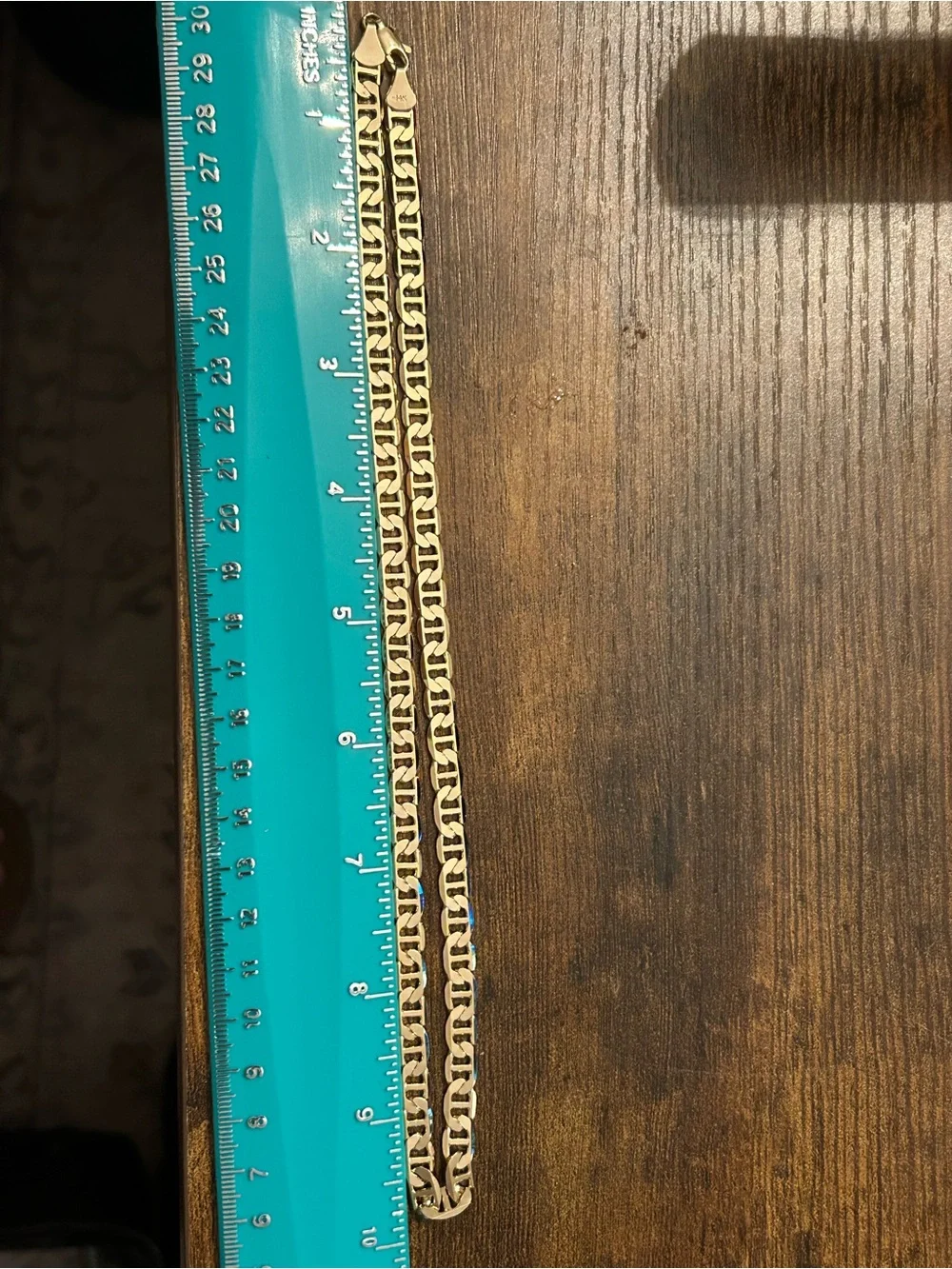 14K 20” 5mm Gucci Mariner Necklace
